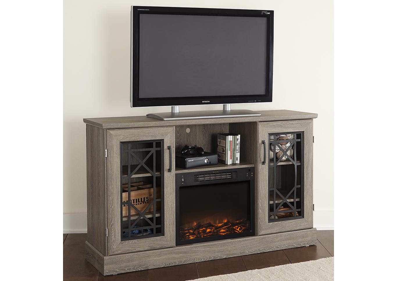 60" Gran Oak Entertainment Console,Kith