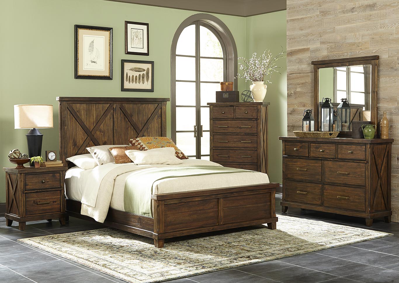 Hacienda Toffee Dresser w/Mirror,Kith