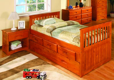 Image for Bunkbeds Twin Rake Bed