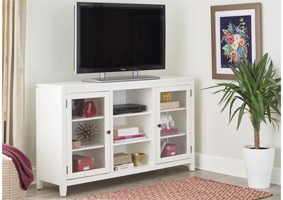 Image for 60" White Folding TV Console