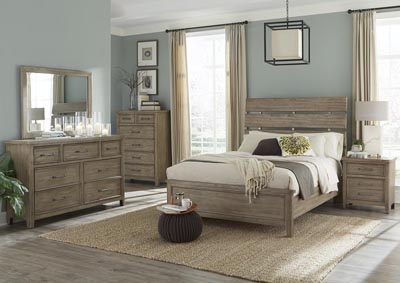 Image for Harper Falls Lodge Gray Dresser w/Mirror