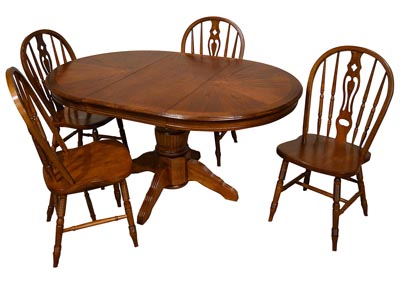 Image for Marion County Chocolate 42" Round Dining Table