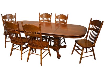 Image for Sunburst 42" Extension Dining Table