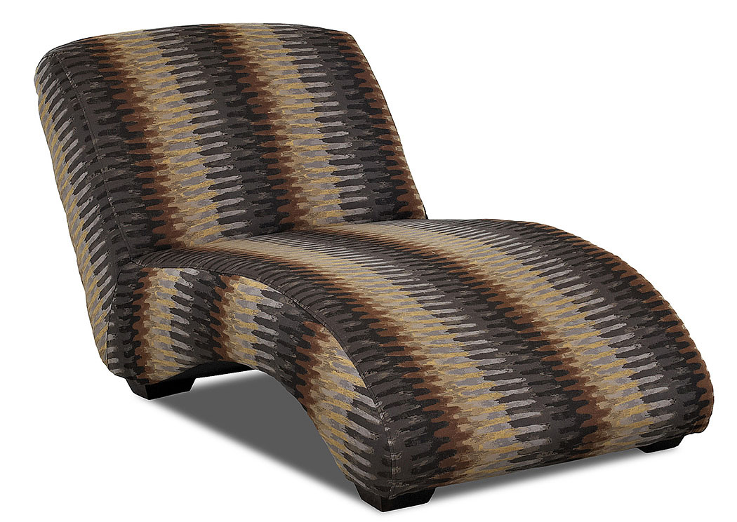 Celebration Multi-Colored Stationary Fabric Chaise,Klaussner Home Furnishings