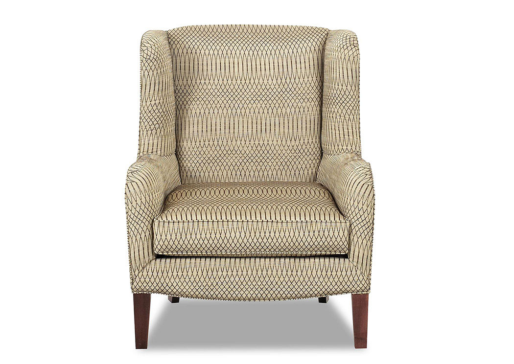 Polo Acorn Stationary Fabric Chair,Klaussner Home Furnishings