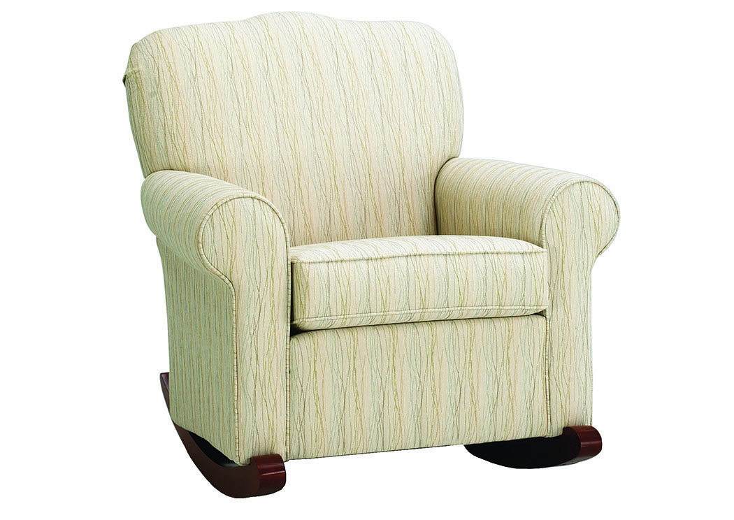 Old Town Glacier Rocking Fabric Chair,Klaussner Home Furnishings