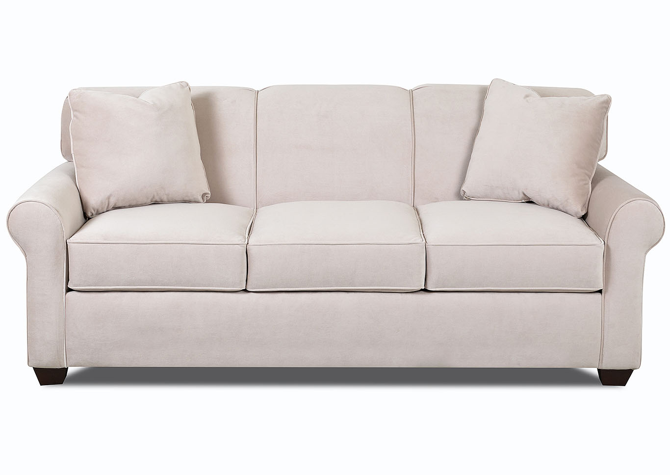Mayhew Belsire Buckwheat Sleeper Fabric Sofa,Klaussner Home Furnishings