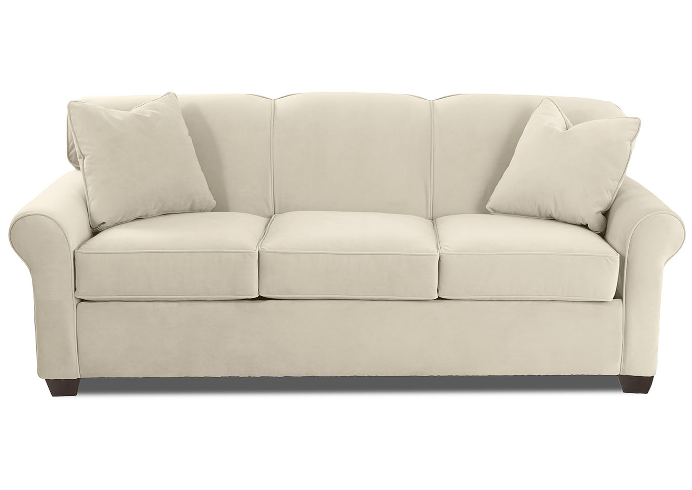 Mayhew  Off-White Sleeper Fabric Sofa,Klaussner Home Furnishings