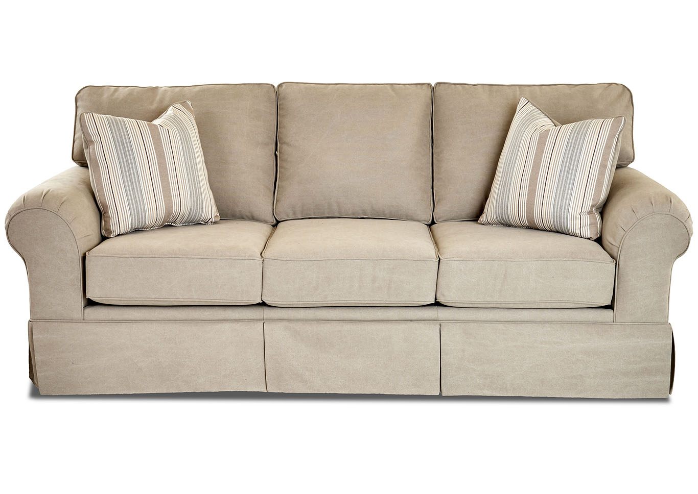 Woodwin Tibby Linen Fabric Sofa,Klaussner Home Furnishings