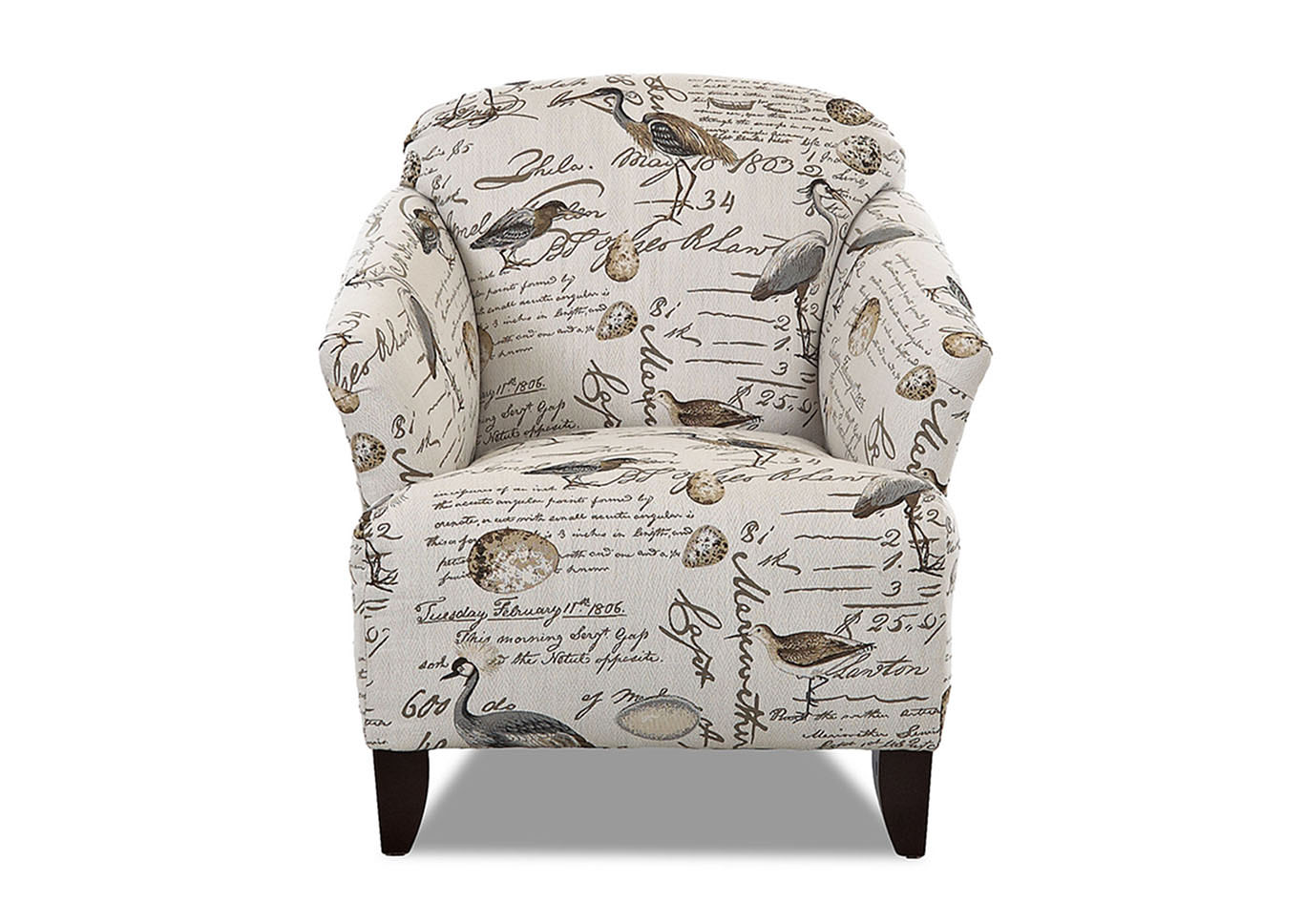 bird fabric chair