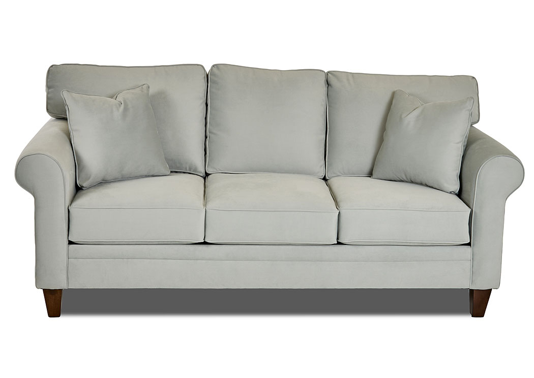Gates Gray Stationary Fabric Sofa,Klaussner Home Furnishings