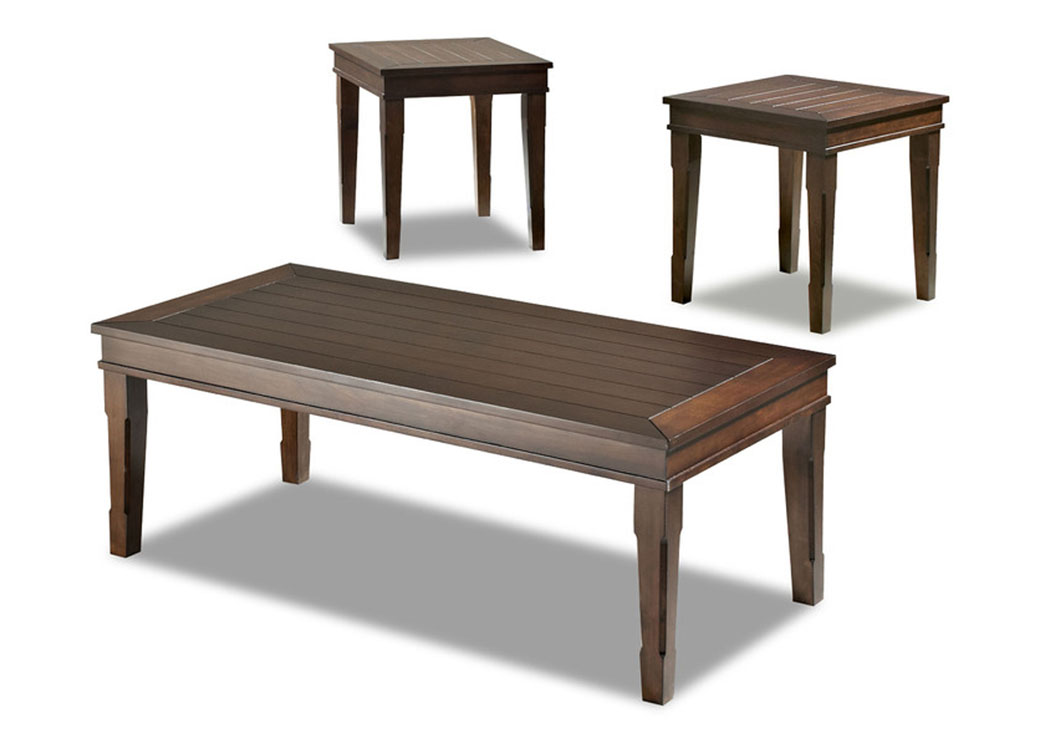 Manchester 3 Pack Occasional Table Set,Klaussner Home Furnishings