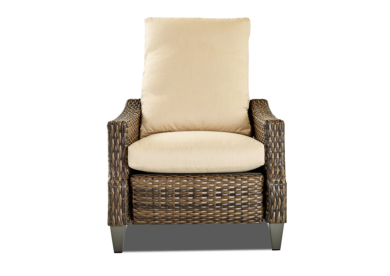 Belmeade Coleman Vanilla Reclining Fabric Chair,Klaussner Home Furnishings