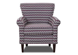 Louise Multi-Colored Stationary Fabric Chair