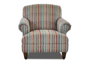 Wrigley Multi-Colored Stationary Fabric Chair