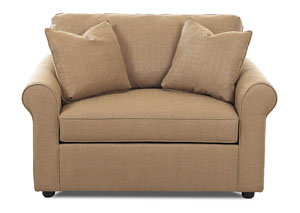 Image for Brighton Brown Sleeper Fabric Sofa