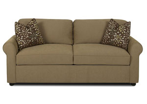 Image for Brighton Brown Sleeper Fabric Sofa