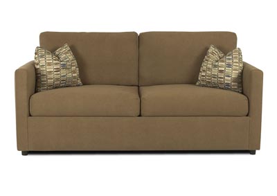 Jacobs Brown Stationary Fabric Sofa