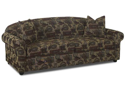 Possibilities Multi-Colored Stationary Fabric Sofa
