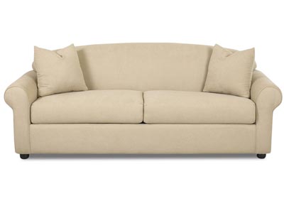 Possibilities Wheat Stationary Fabric Sofa