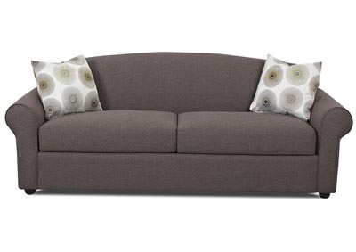 Possibilities Dark Brown Sleeper Fabric Sofa