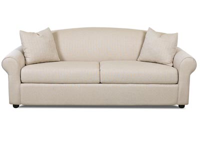 Possibilities Flax Stationary Fabric Sofa