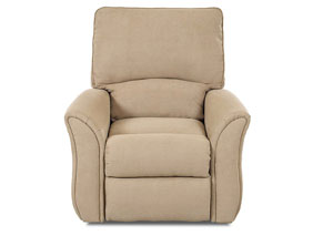 Olson Peyton Buff Power Reclining Fabric Chair