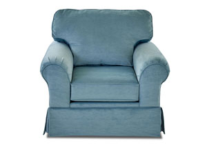 Woodwin Empire Carribean Stationary Fabric Chair