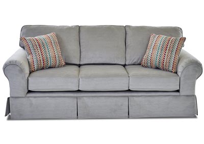 Woodwin Empire Dove Fabric Sofa