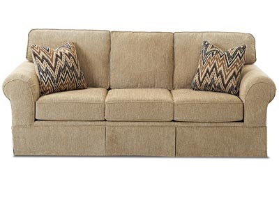 Woodwin Frenzy Cashmere Fabric Sleeper Sofa
