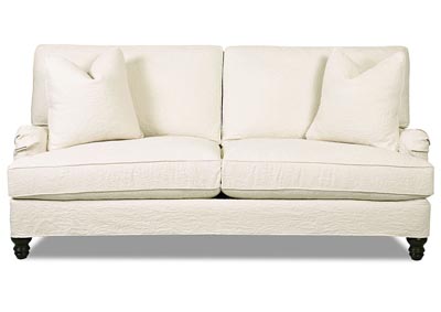 Loewy Natural Stationary Fabric Sofa