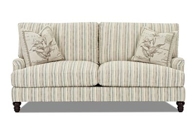 Loewy Striped Stationary Fabric Sofa