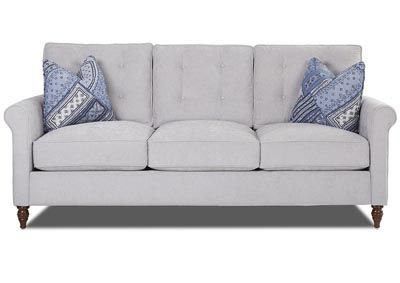 Holland Edwin Grey Stationary Fabric Sofa