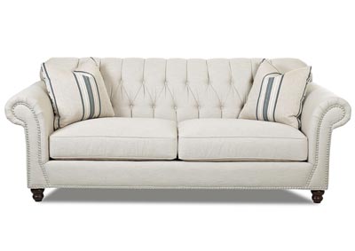 Flynn Linen Stationary Fabric Sofa
