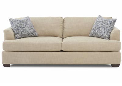 Bentley Halston Natural Stationary Fabric Sofa