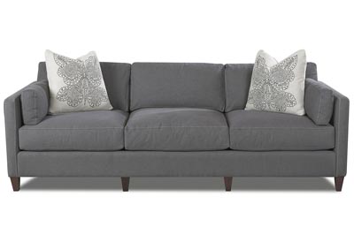 Jordan Classic Gray Stationary Fabric Sofa