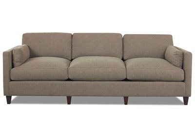 Jordan Taupe Stationary Fabric Sofa