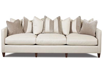 Jordan Linen Stationary Fabric Sofa