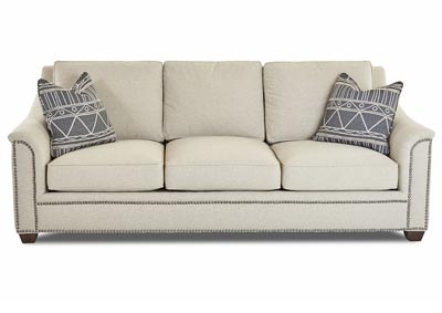Image for North Wilkesboro Emma Beige Stationary Fabric Sofa