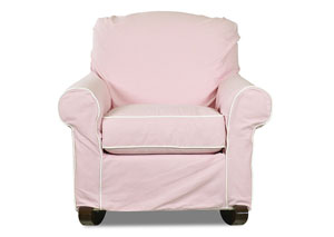 Old Town Tiara Pink Rocking Fabric Chair