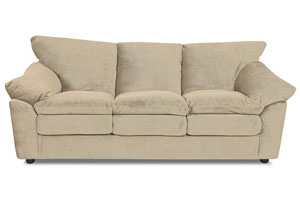 Heights Challenger Froth Stationary Fabric Sofa