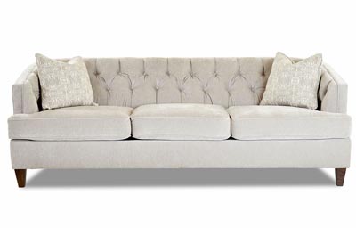 Kimbal Dove Stationary Fabric Sofa