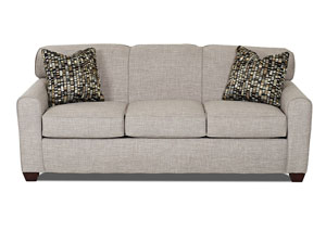 Zuma Fandango Stone Sleeper Fabric Sofa