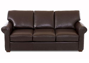 Canoy Durango Expresso Leather Sleeper Sofa