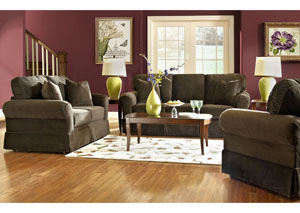 Image for Woodwin Chocolate Sofa