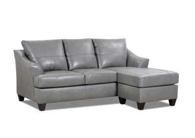 Image for Sofa/Chaise - Soft Touch Silver