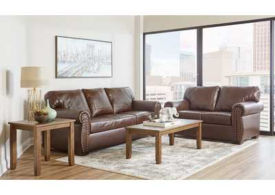 Image for Sofa - Soft Touch Chestnut