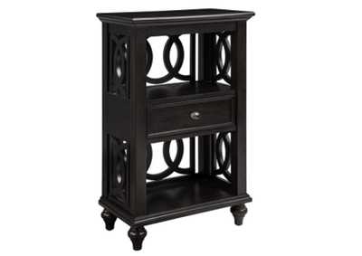 Image for Tinsley Antique Black Single Console