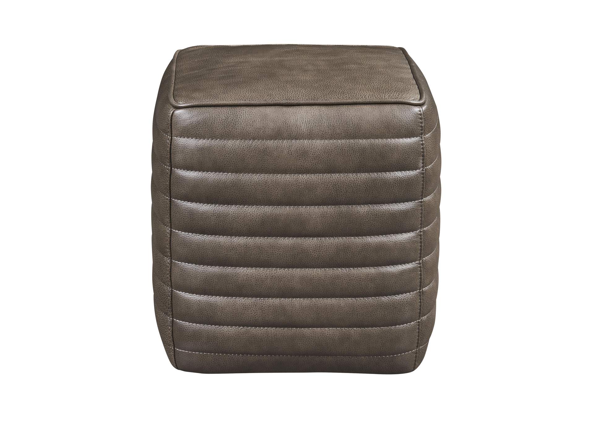 Cambria 2327 Rush Ottoman - Poof 271 Sandy Brown,Leather Italia USA