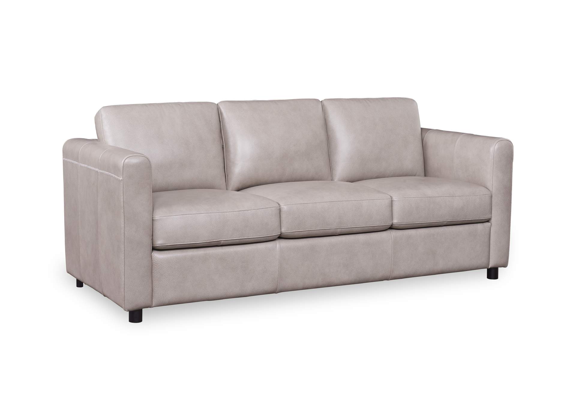 Cambria 4868 Waltz Sofa 2336 Stone Leather - Split,Leather Italia USA